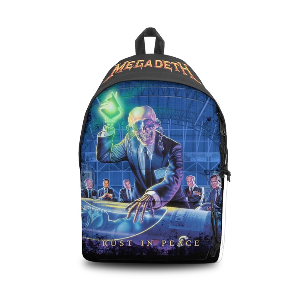 Rocksax Megadeth - Rust In Peace Rucksack - Mehrfarben